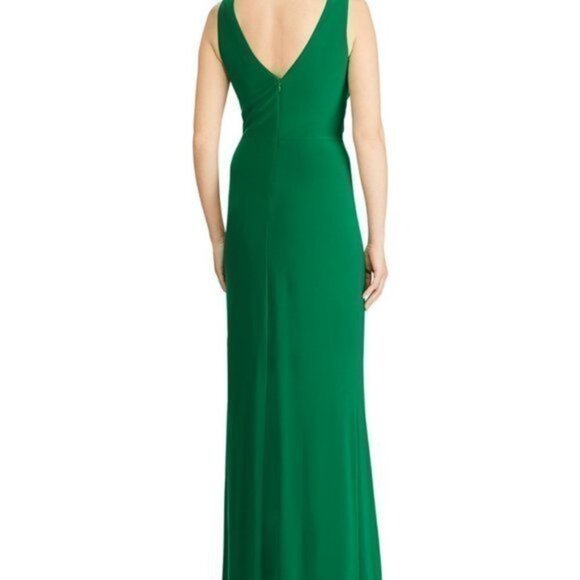 Ralph Lauren Sleeveless Rhinestone Gown Size 0 - Picture 9 of 9